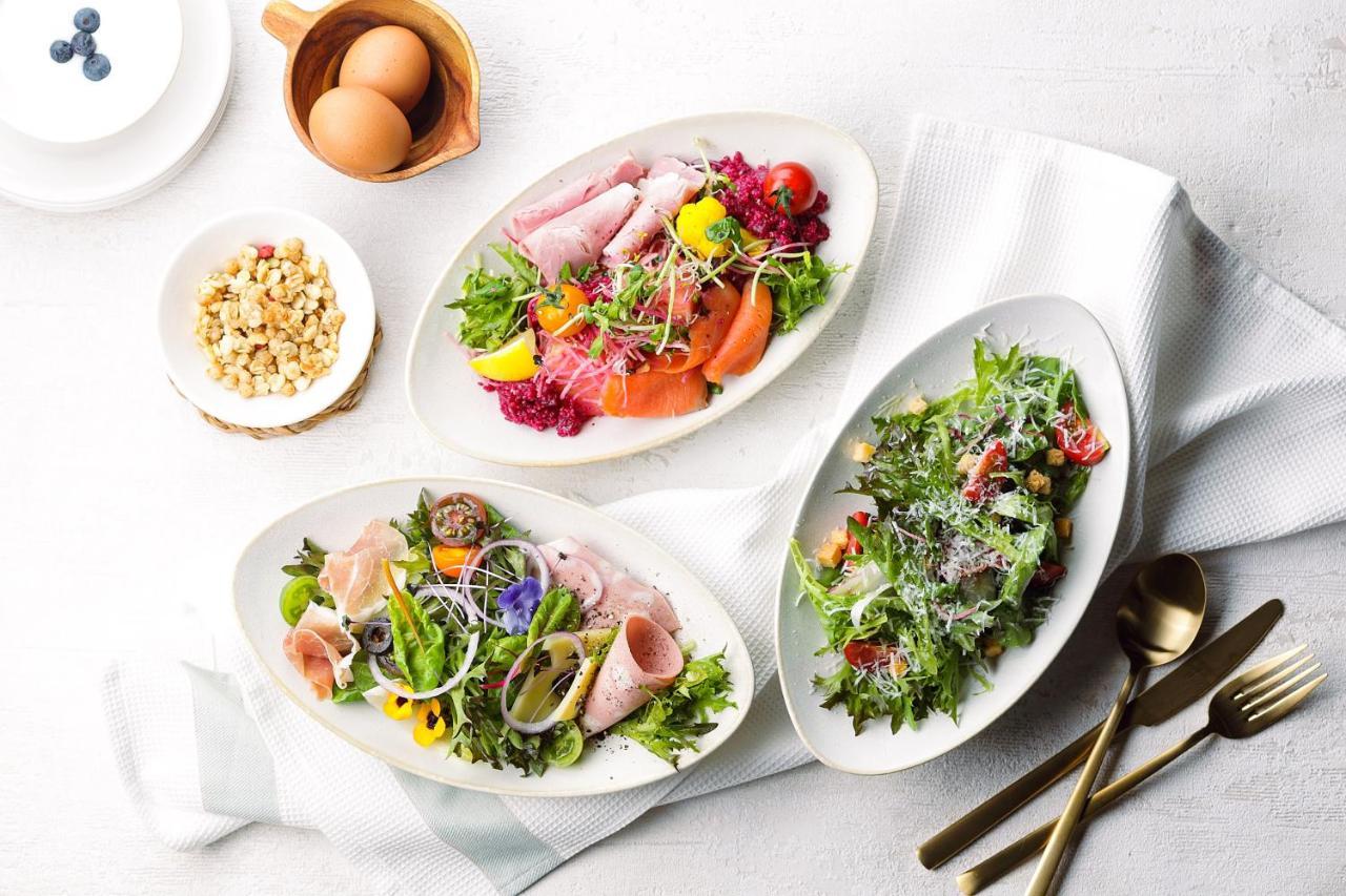 Oriental Hotel Okinawa Resort & Spa Nago Dış mekan fotoğraf Salads